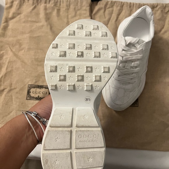 Gucci women white sneakers